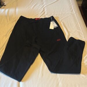 Never worn. 424 Black Sweatpants. Unisex. Runs long